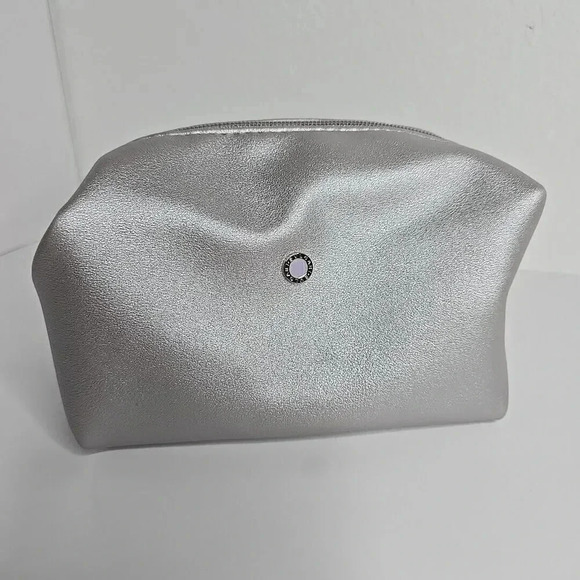 BVLGARI Handbags - BVLGARI Parfums Exclusively for Emirates Silver Cosmetic Case clutch tote travel